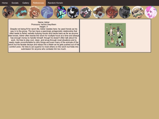 ref pages/asherref screenshot