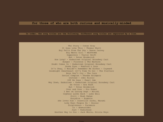 songtitles screenshot