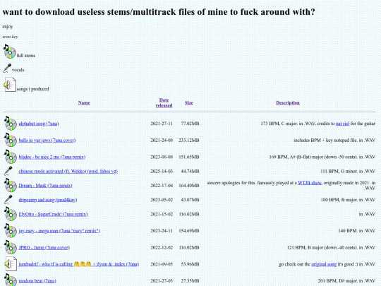 stems screenshot