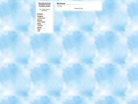 not_found screenshot