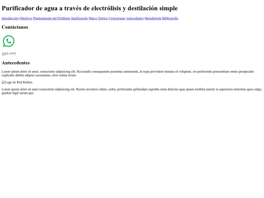 antecedentes screenshot