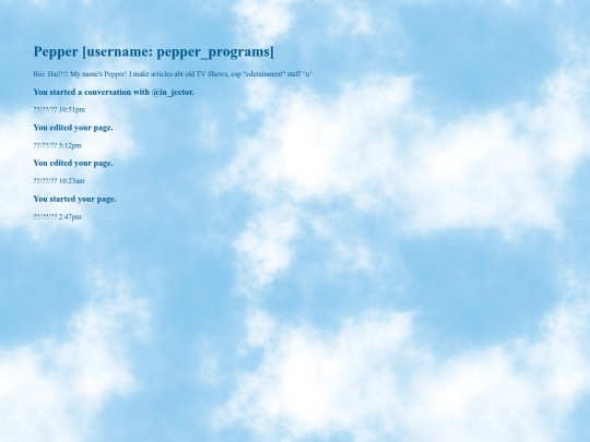 profile screenshot