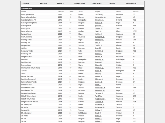 LeagueGameRecords screenshot