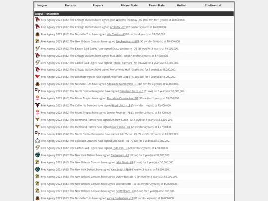 Transactions screenshot