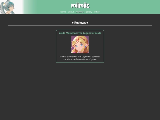 reviews screenshot