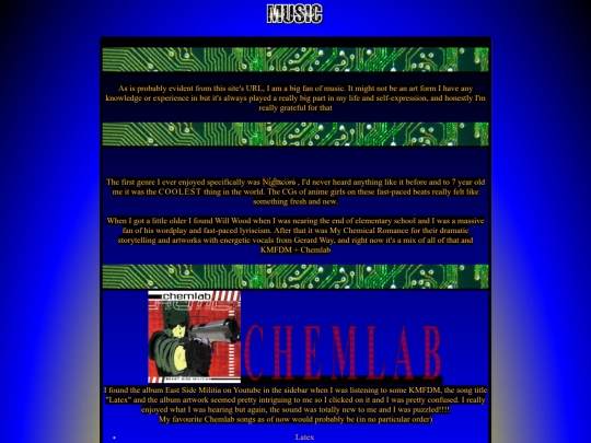 music screenshot