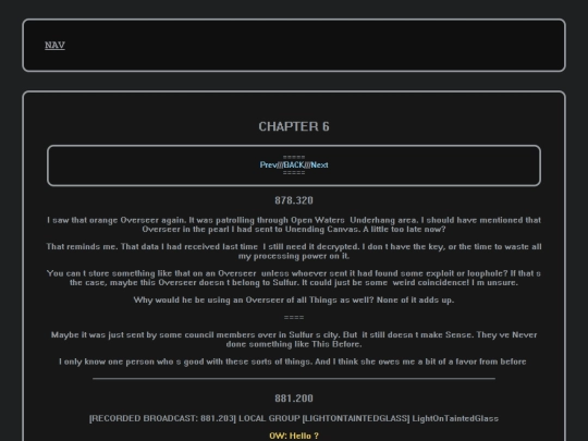 SECTION/TC/CHAPTER6 screenshot