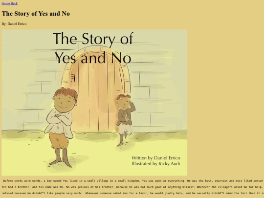 YesandNostory screenshot