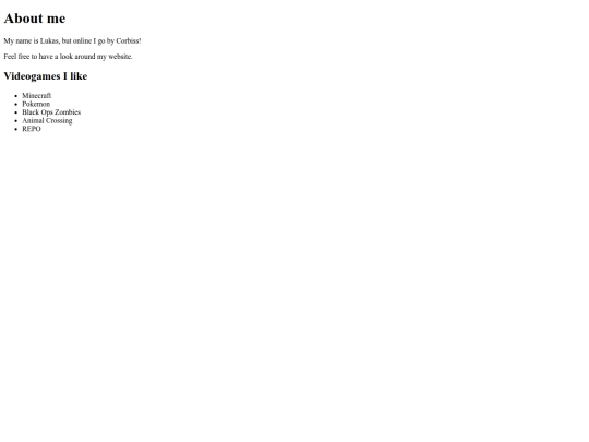 about-me screenshot