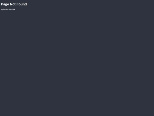 not_found screenshot