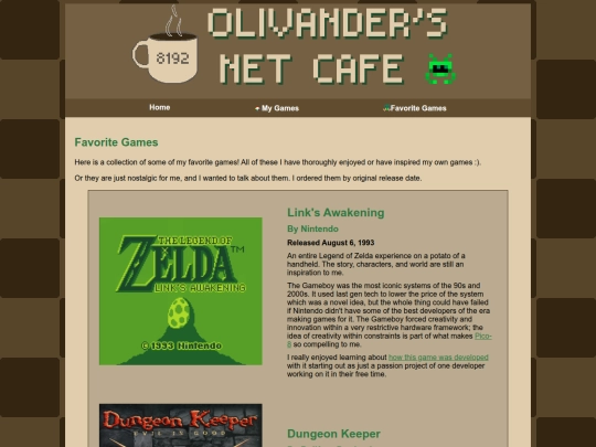 favgames screenshot