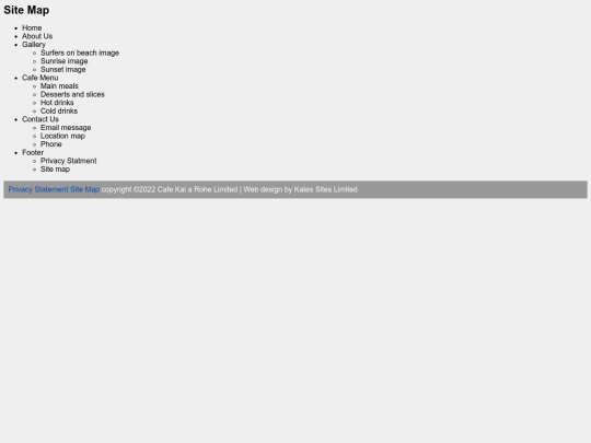 sitemap screenshot