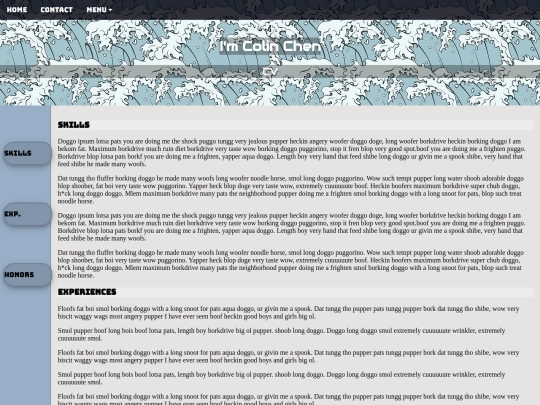 finalProj/CV screenshot