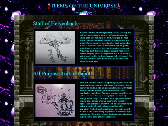ecc/eccitems screenshot