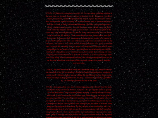 diary screenshot