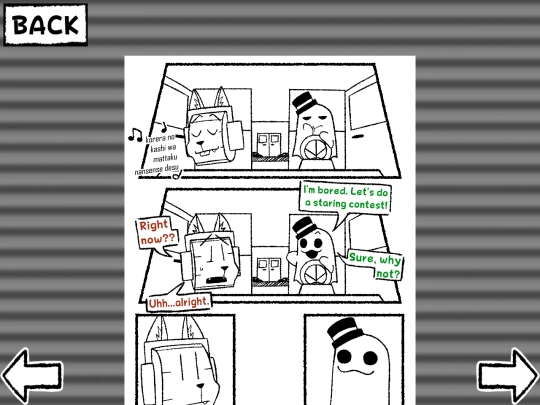 THE_COMIC/STARING_CONTEST screenshot
