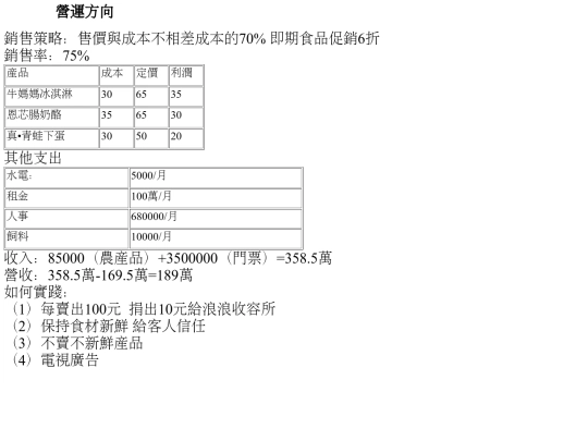 營運方向 screenshot