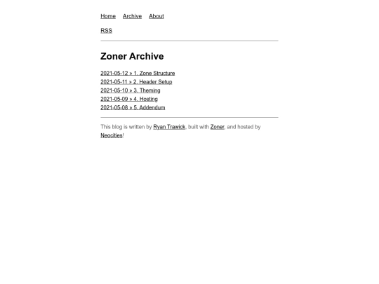 archive screenshot