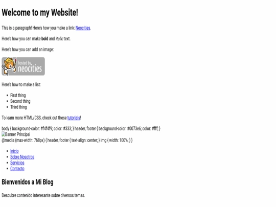 index screenshot