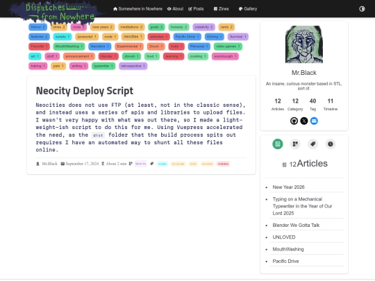 tag/neocities screenshot