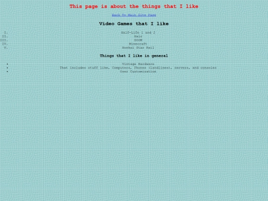 ThingsThatILike screenshot