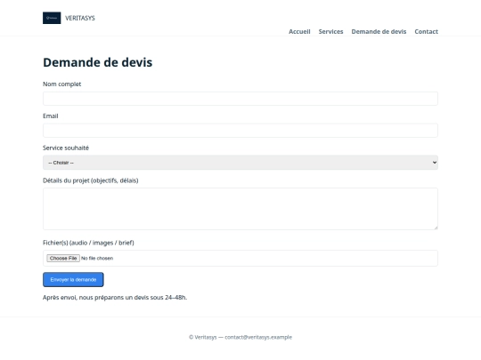 order screenshot