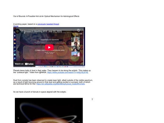 OpticalAstrology screenshot