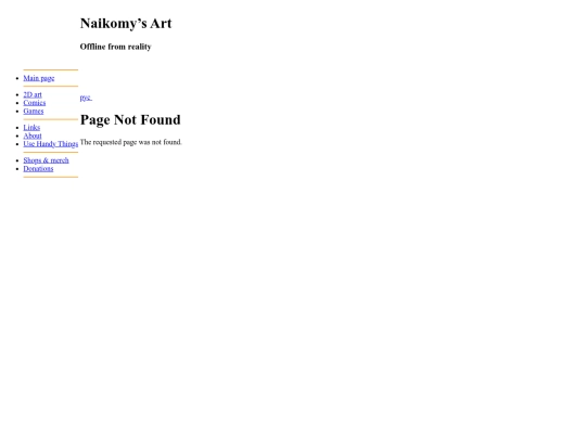 not_found screenshot