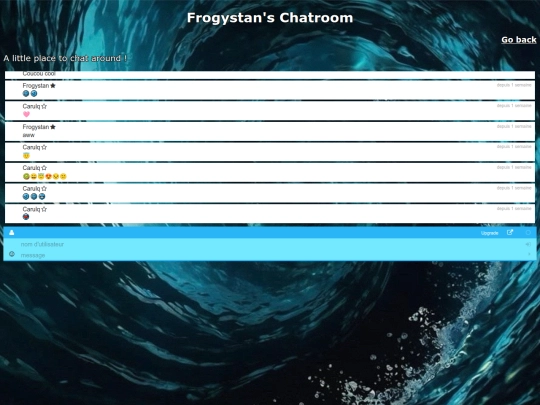 Chat screenshot