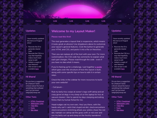 testPage screenshot