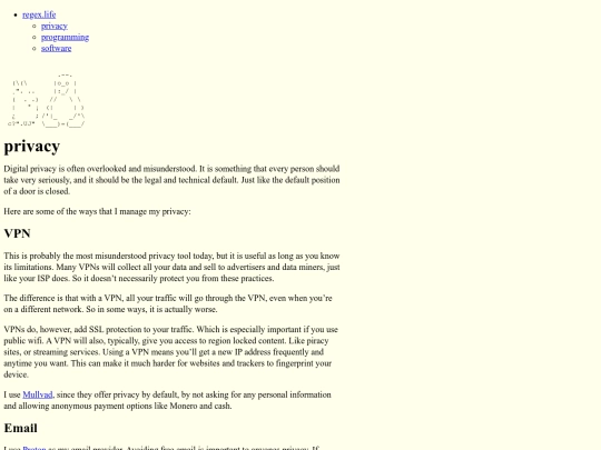 privacy screenshot