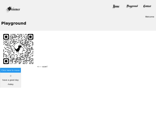 ScienceWeb/playground screenshot