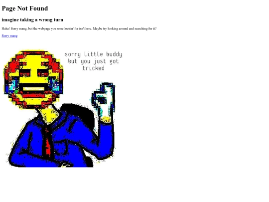 not_found screenshot