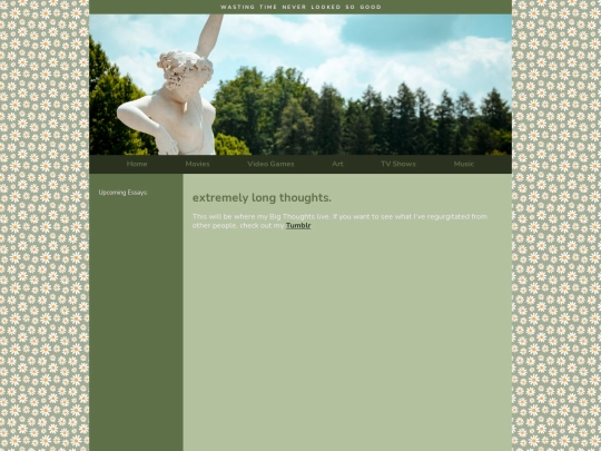 Essays screenshot