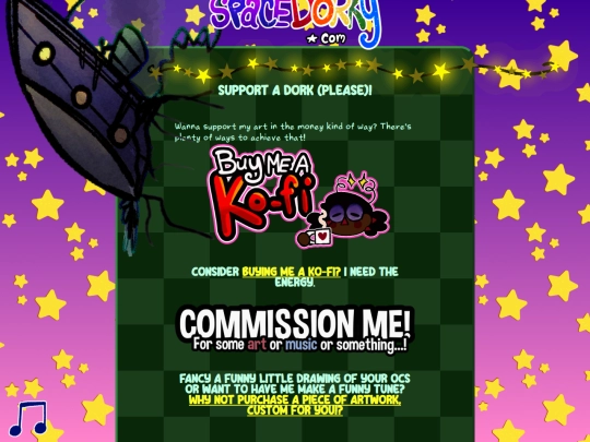 main/support screenshot