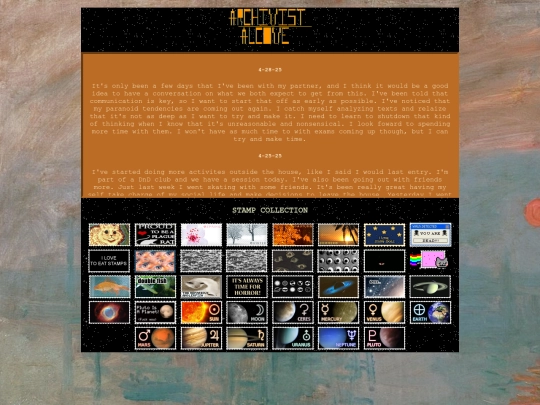 blog screenshot