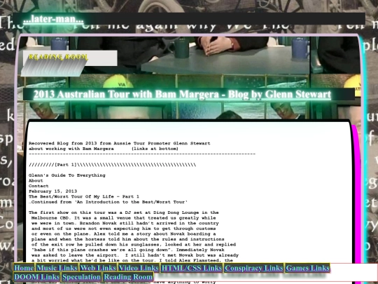reading/bam2013 screenshot