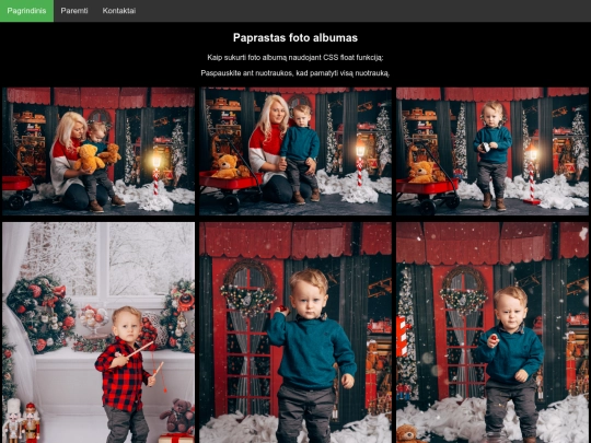 photoalbum screenshot