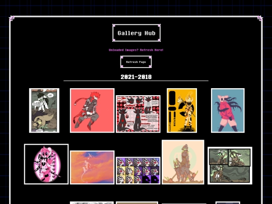 galleries/2021-2018 screenshot