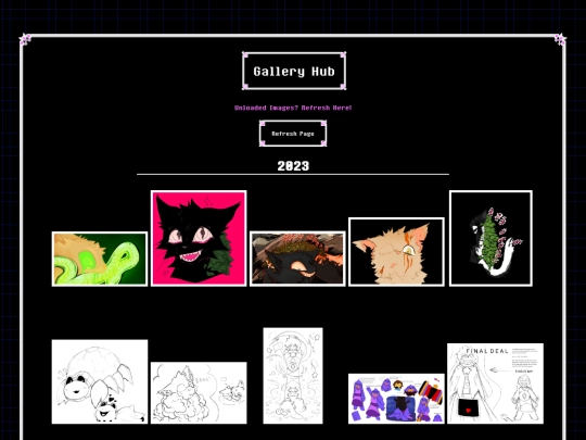 galleries/2023 screenshot