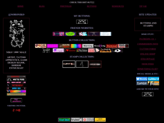 buttons screenshot