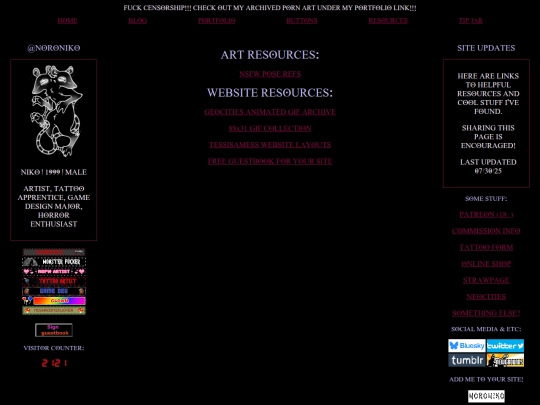 resources screenshot