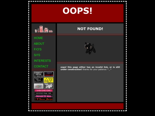 selfinserts/not_found screenshot