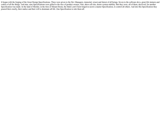 poetry/Design Specifications screenshot