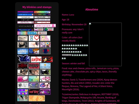 Aboutme screenshot