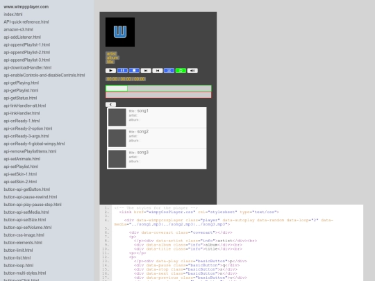 wimpy/wimpy/test/wimpyCssPlayer2 screenshot