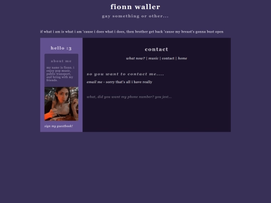 contact screenshot