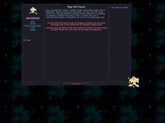 not_found screenshot