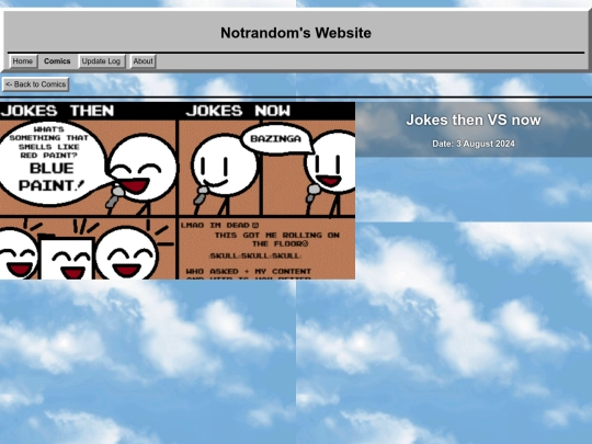 comics/view/1 screenshot
