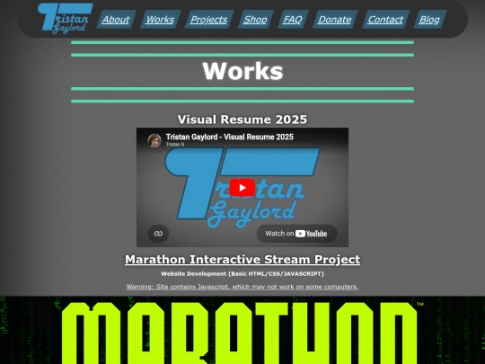 works screenshot